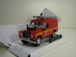  Land Rover Series III Fire and Rescue servis 1:43 Cararama 